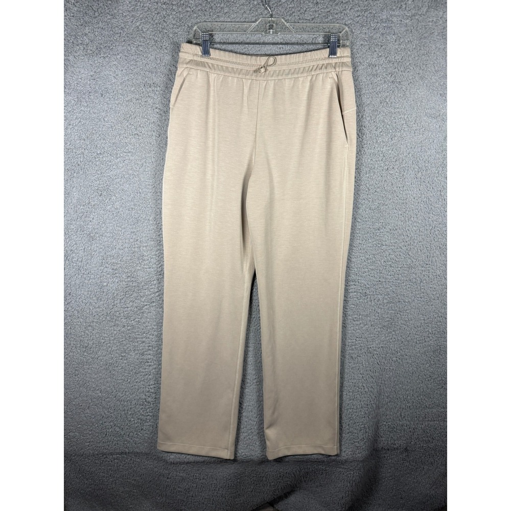 Lululemon Softstreme Straight-Leg Pants Tan Beige High Rise Size 8 LW5EGTS‎